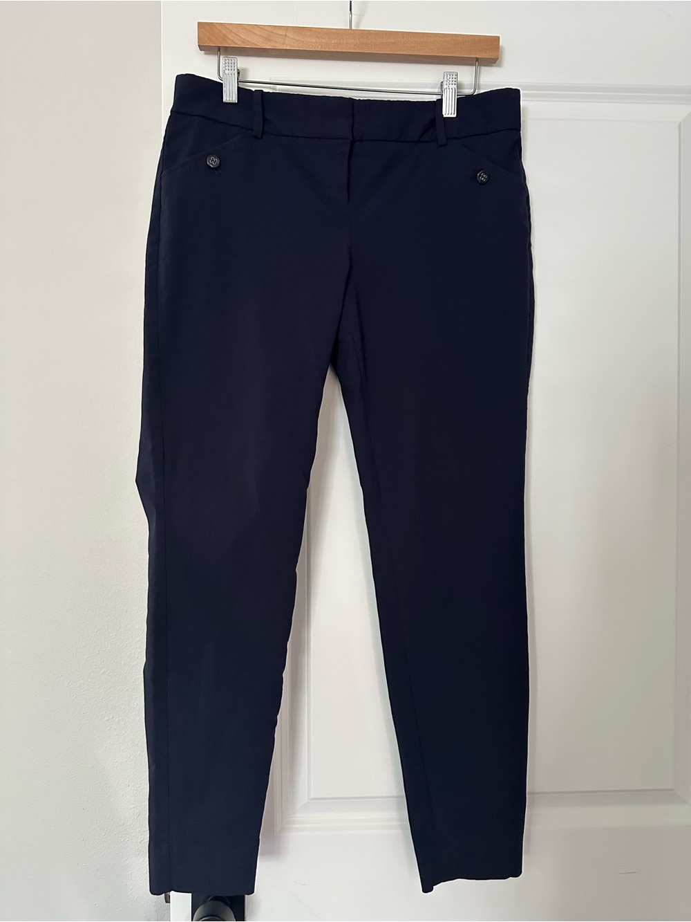 The Limited Navy Straight-Leg Women's Pants